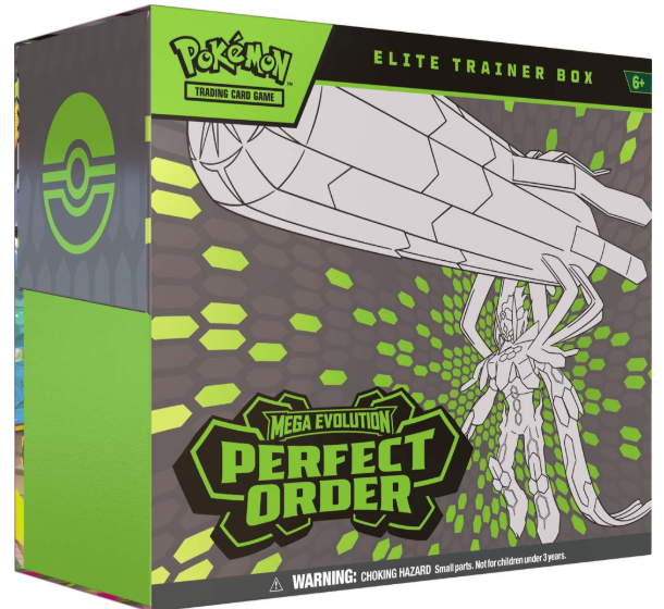 Mega Evolution Perfect Order Elite Trainer Box - Pokemon TCG