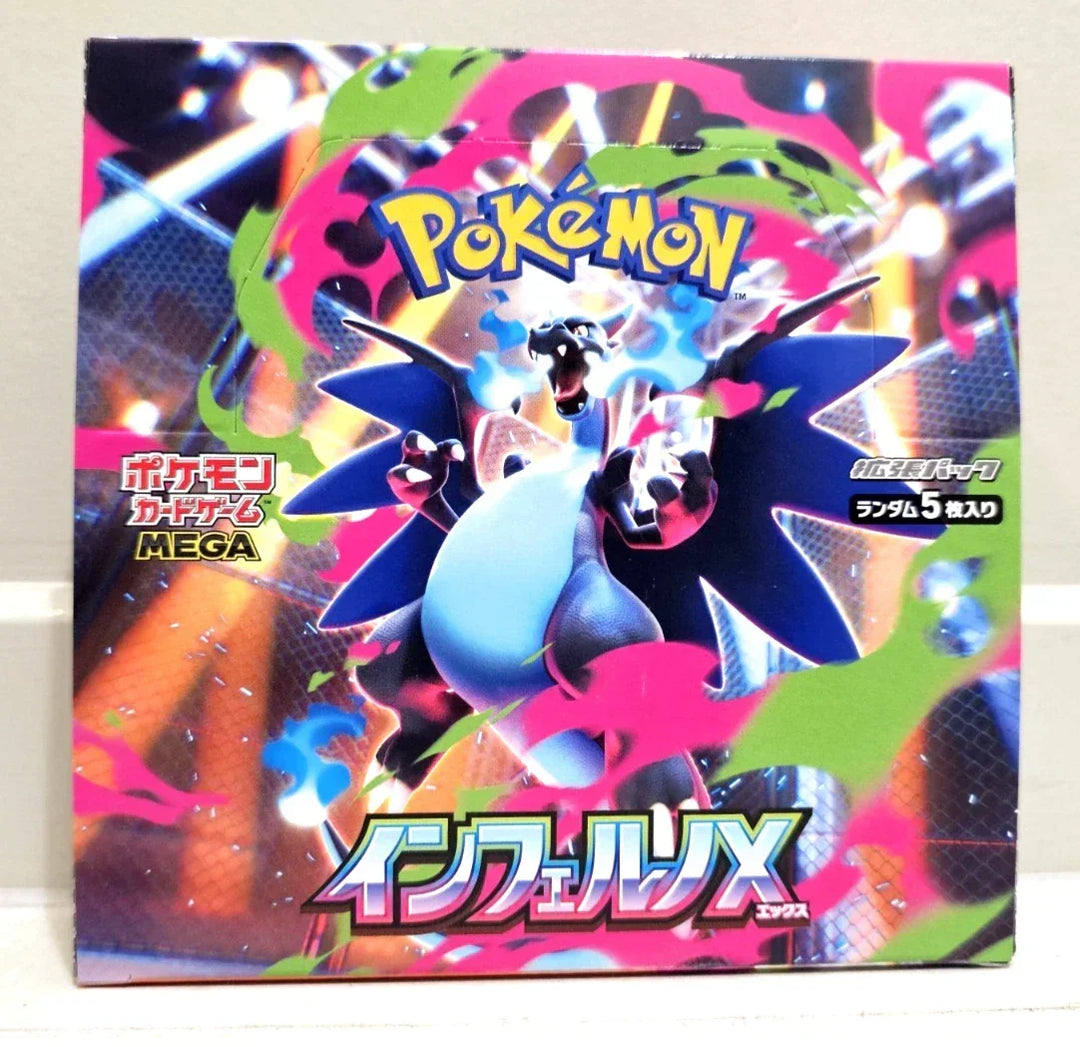 Inferno X (Phantasmal Flames) Booster Box (no shrink)  - Japanese Pokemon TCG - GD Games