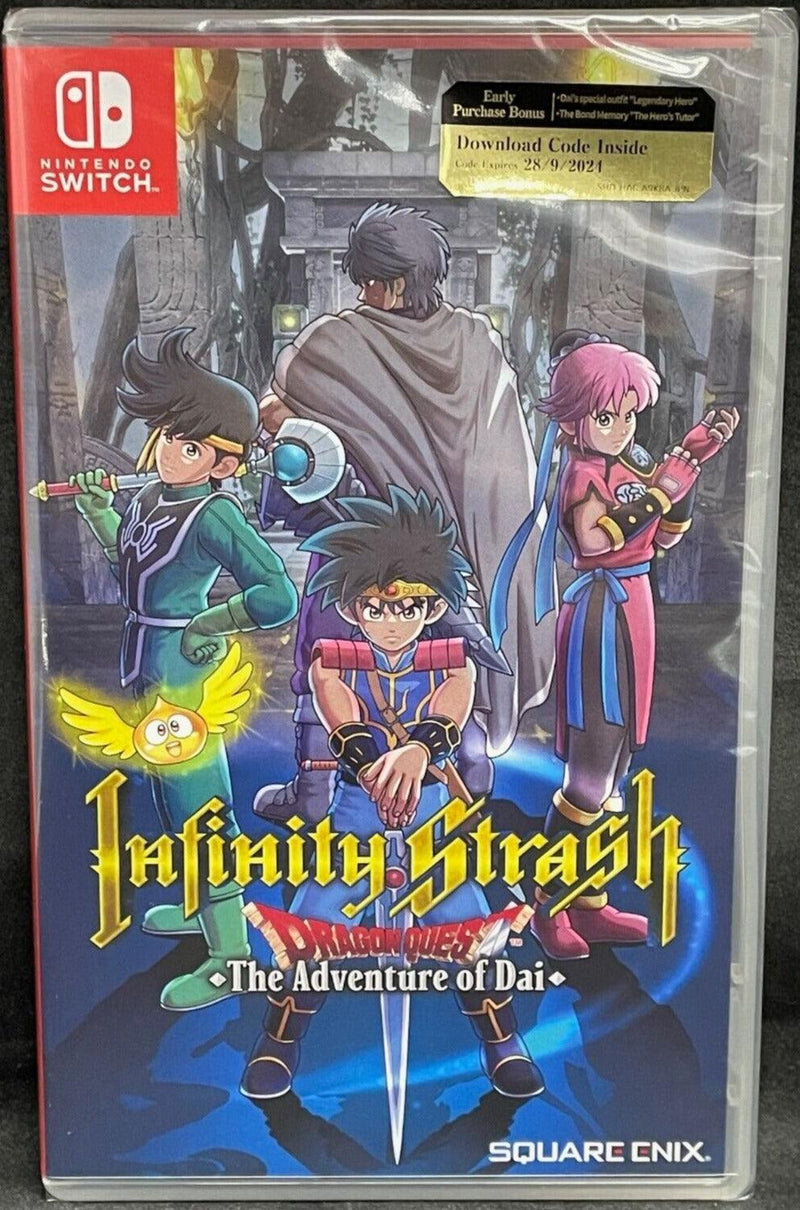 Infinity Strash: Dragon Quest The Adventure of Dai (ENG Cover) - Nintendo Switch - GD Games 