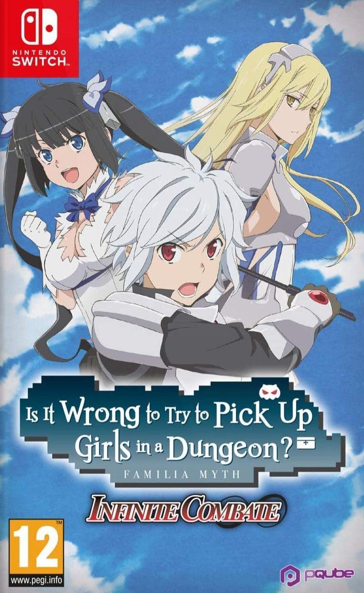 Is It Wrong to Try to Pick Up Girls in a Dungeon? Familia Myth Infinite Combate - Nintendo Switch - GD Games 