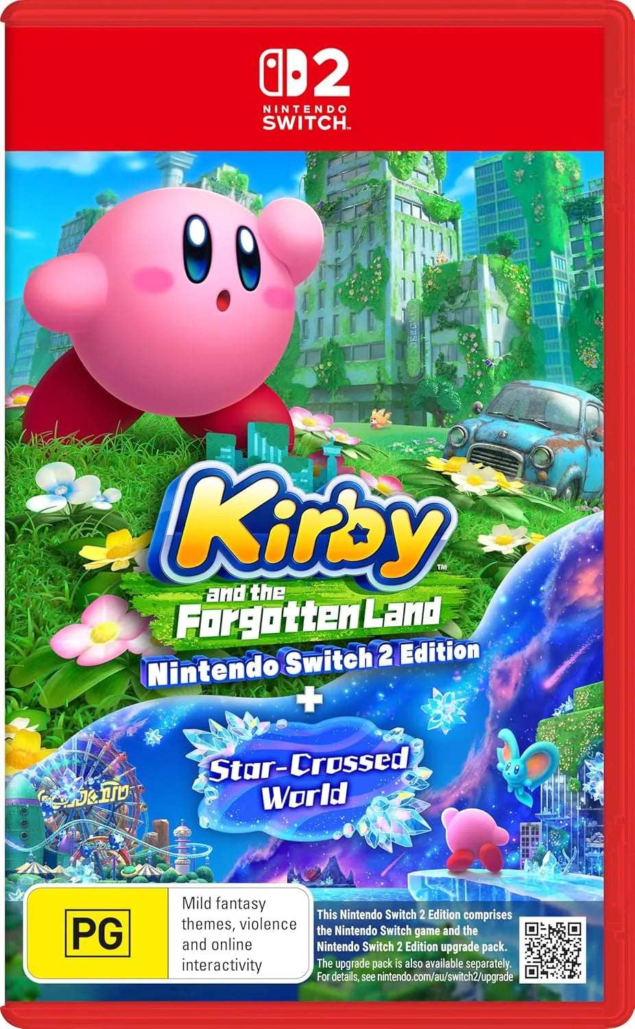 Kirby and the Forgotten Land + Star-Crossed World - Nintendo Switch 2 - GD Games 