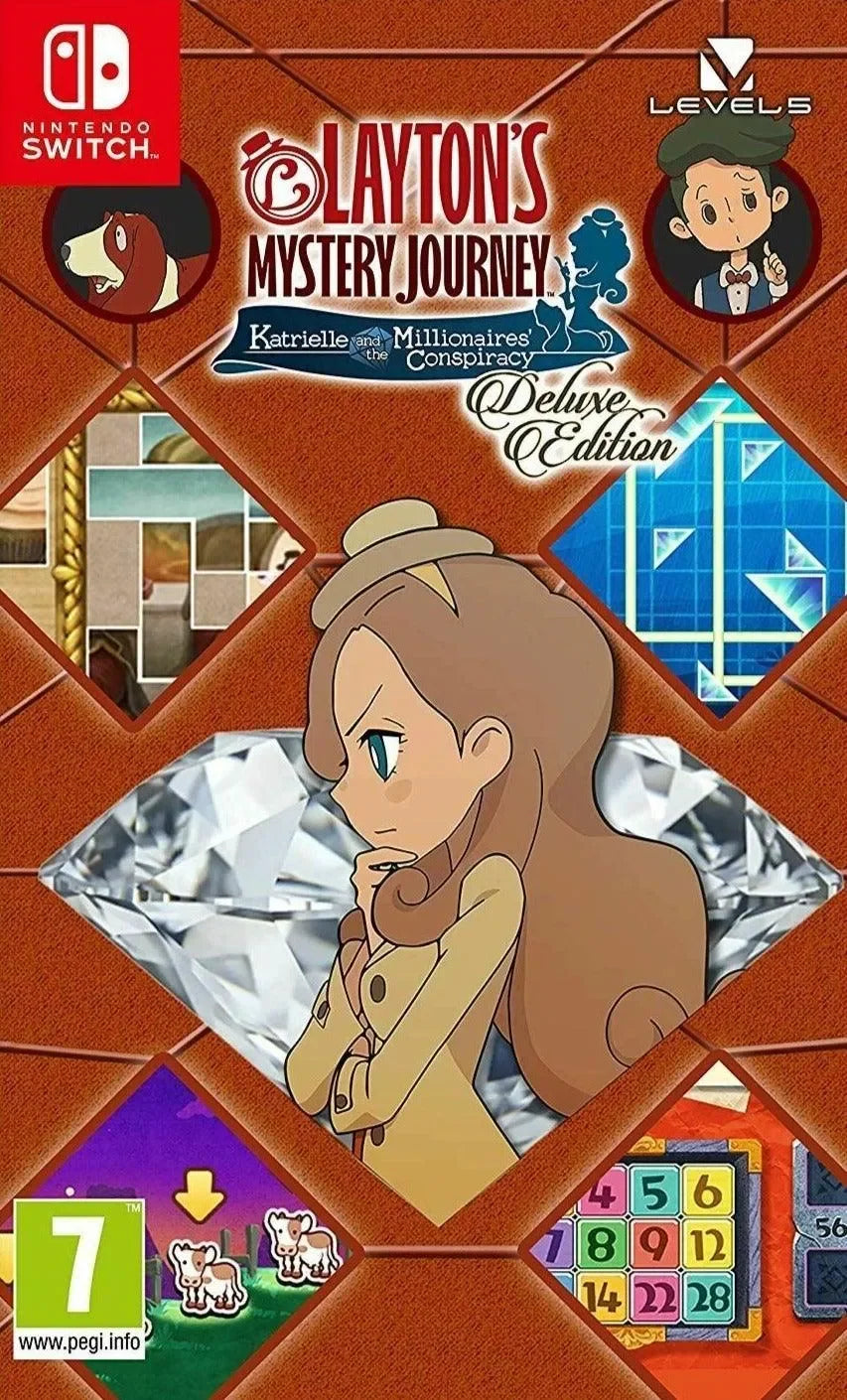 Layton's Mystery Journey: Katrielle The Millionaires Conspiracy Deluxe Edition - Nintendo Switch - GD Games