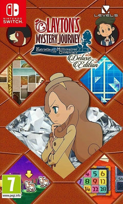 Layton's Mystery Journey: Katrielle The Millionaires Conspiracy Deluxe Edition - Nintendo Switch - GD Games