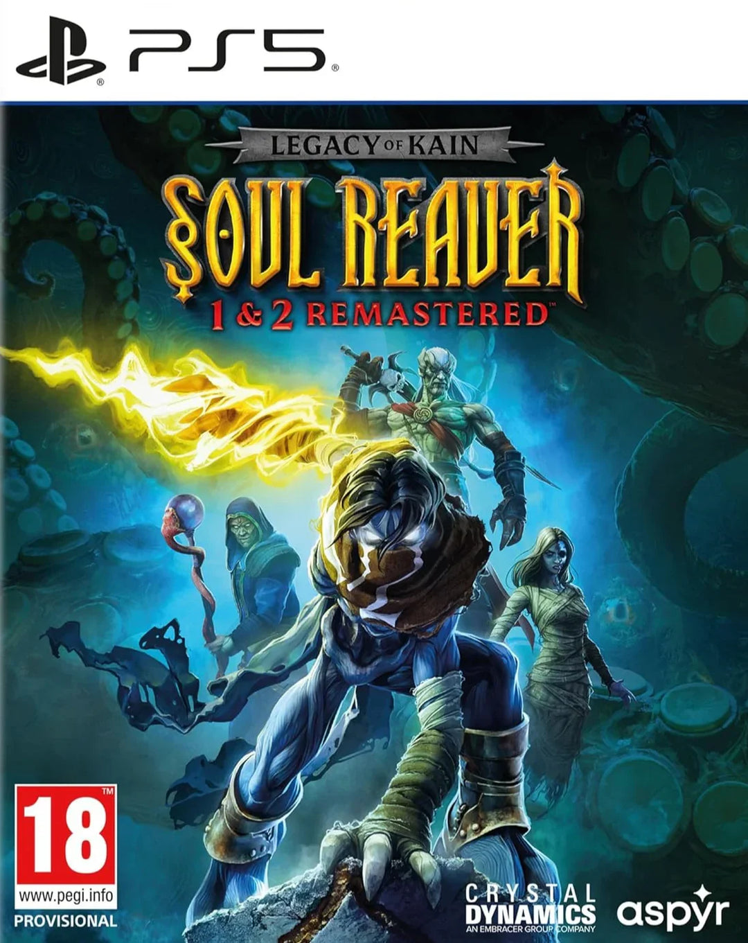 Legacy of Kain: Soul Reaver 1 & 2 Remastered / PS5 / Playstation 5 - GD Games 