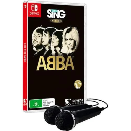 Let's Sing ABBA + 2 Mics - Nintendo Switch - GD Games