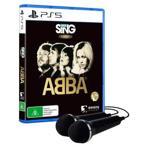 Let's Sing ABBA + 2 Mics - Playstation 5 - GD Games