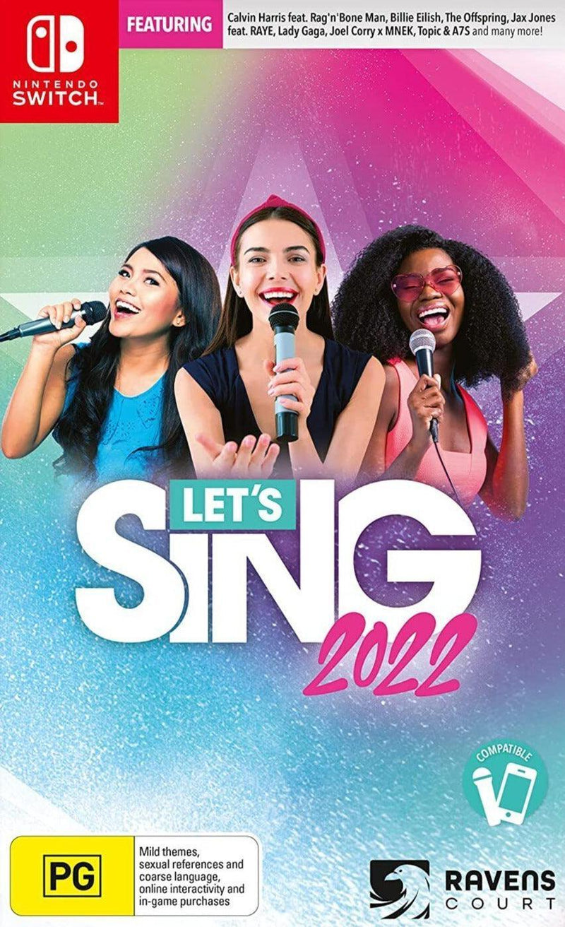 Lets Sing 2022 - Nintendo Switch - GD Games 