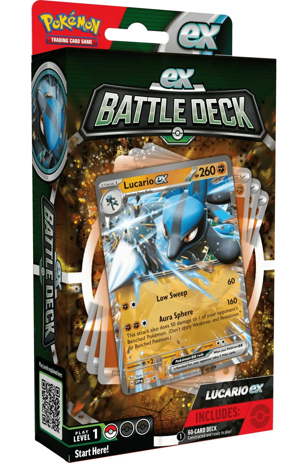 Lucario EX Battle Deck - Pokemon TCG - GD Games