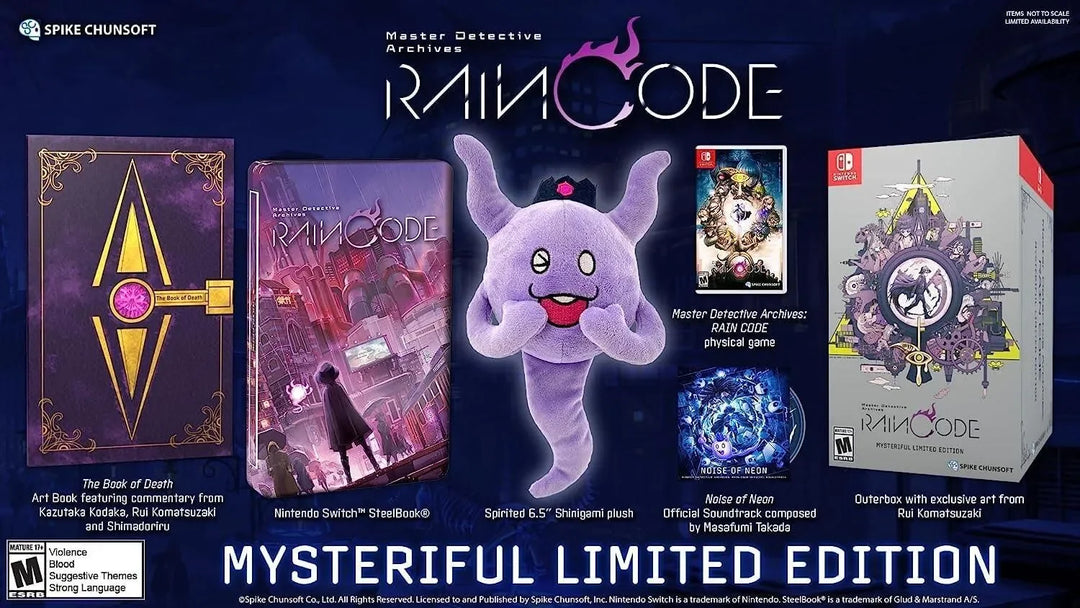 Master Detective Archives: RAIN CODE / Mysteriful Limited Edition - Nintendo Switch - GD Games