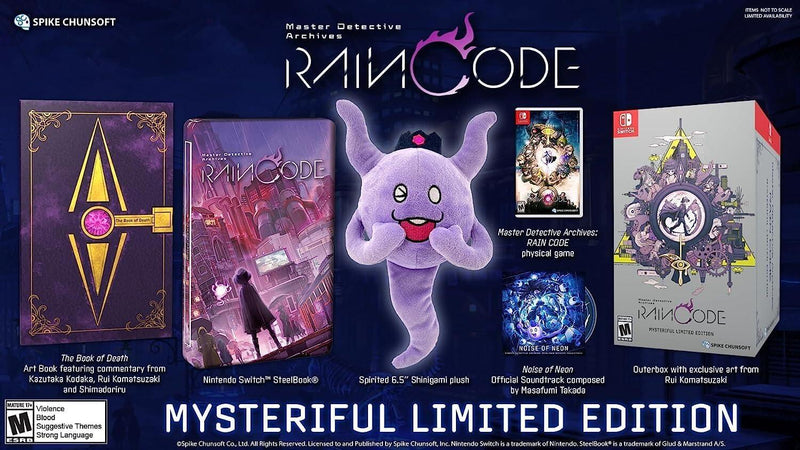 Master Detective Archives: RAIN CODE / Mysteriful Limited Edition - Nintendo Switch - GD Games 