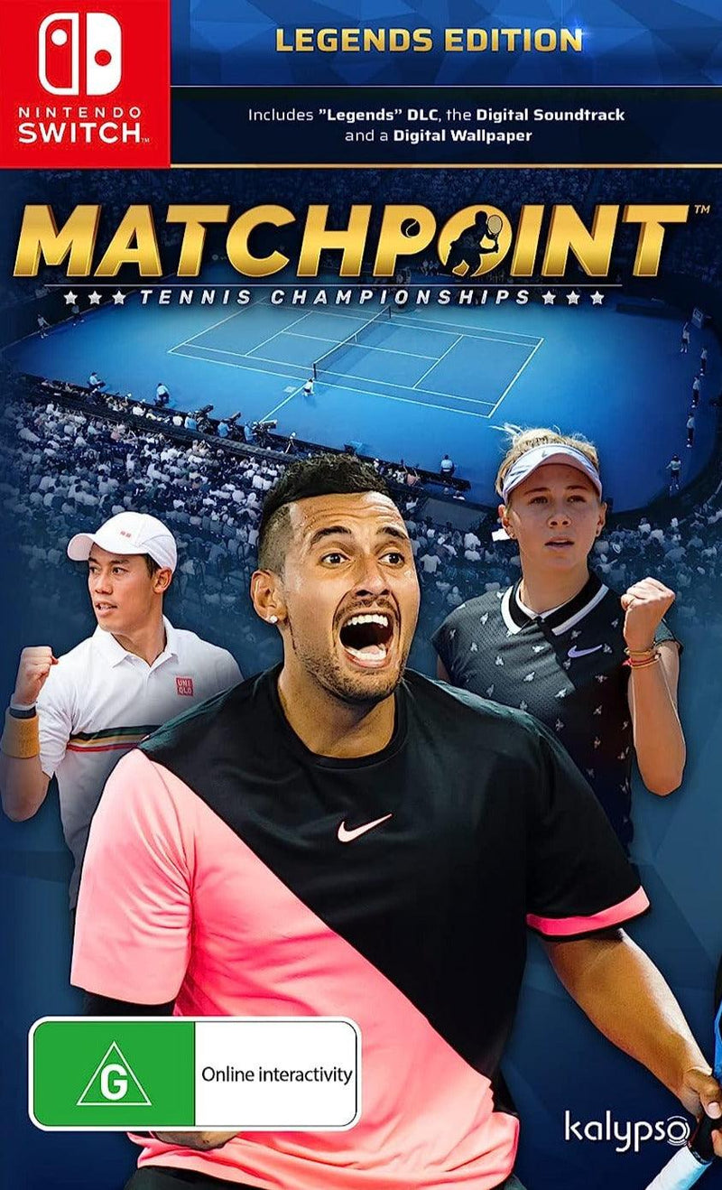 Matchpoint Tennis Championships Legends Edition - Nintendo Switch - GD Games 