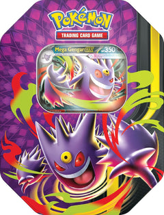 Mega Gengar ex and Clefable ex Moonlight Tin (1 each)  - Pokemon TCG