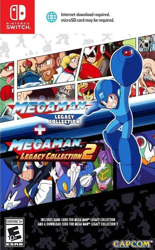 Megaman Legacy Collection 1 + 2 - Nintendo Switch - GD Games