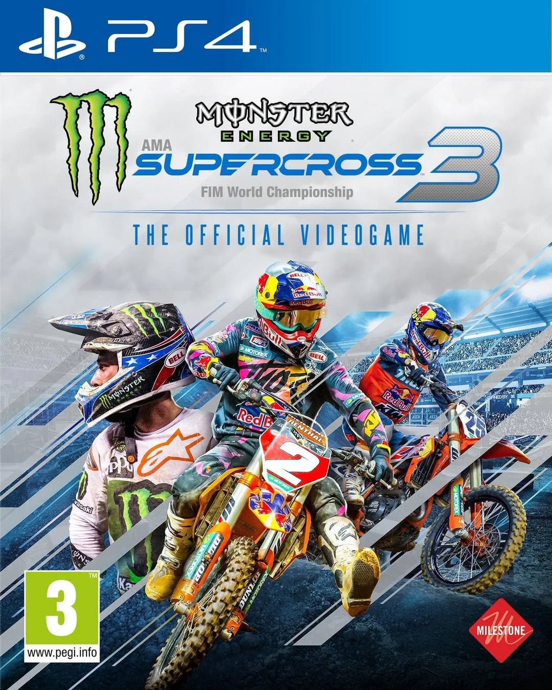 Monster Energy Supercross 3 - The Official Videogame - Playstation 4 - GD Games
