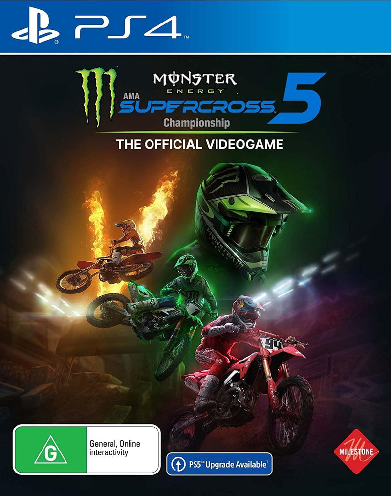 Monster Energy Supercross 5 / PS4 / Playstation 4 - GD Games 