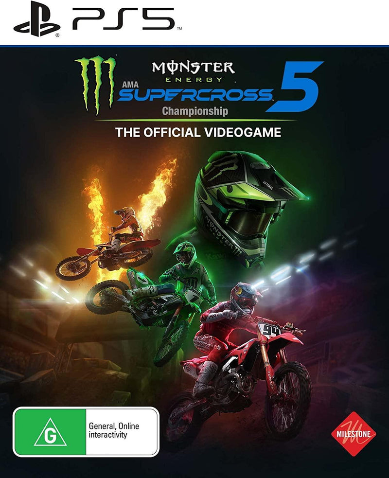Monster Energy Supercross 5 / PS5 / Playstation 5 - GD Games 
