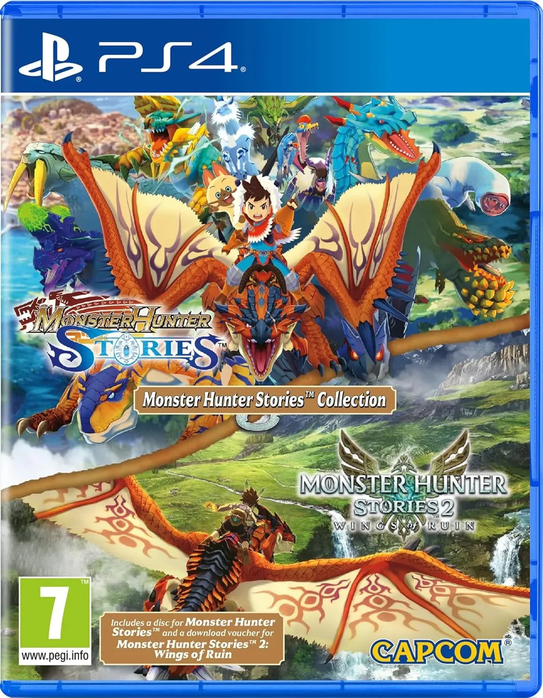 Monster Hunter Stories 1 & 2 / PS4 / Playstation 4 - GD Games