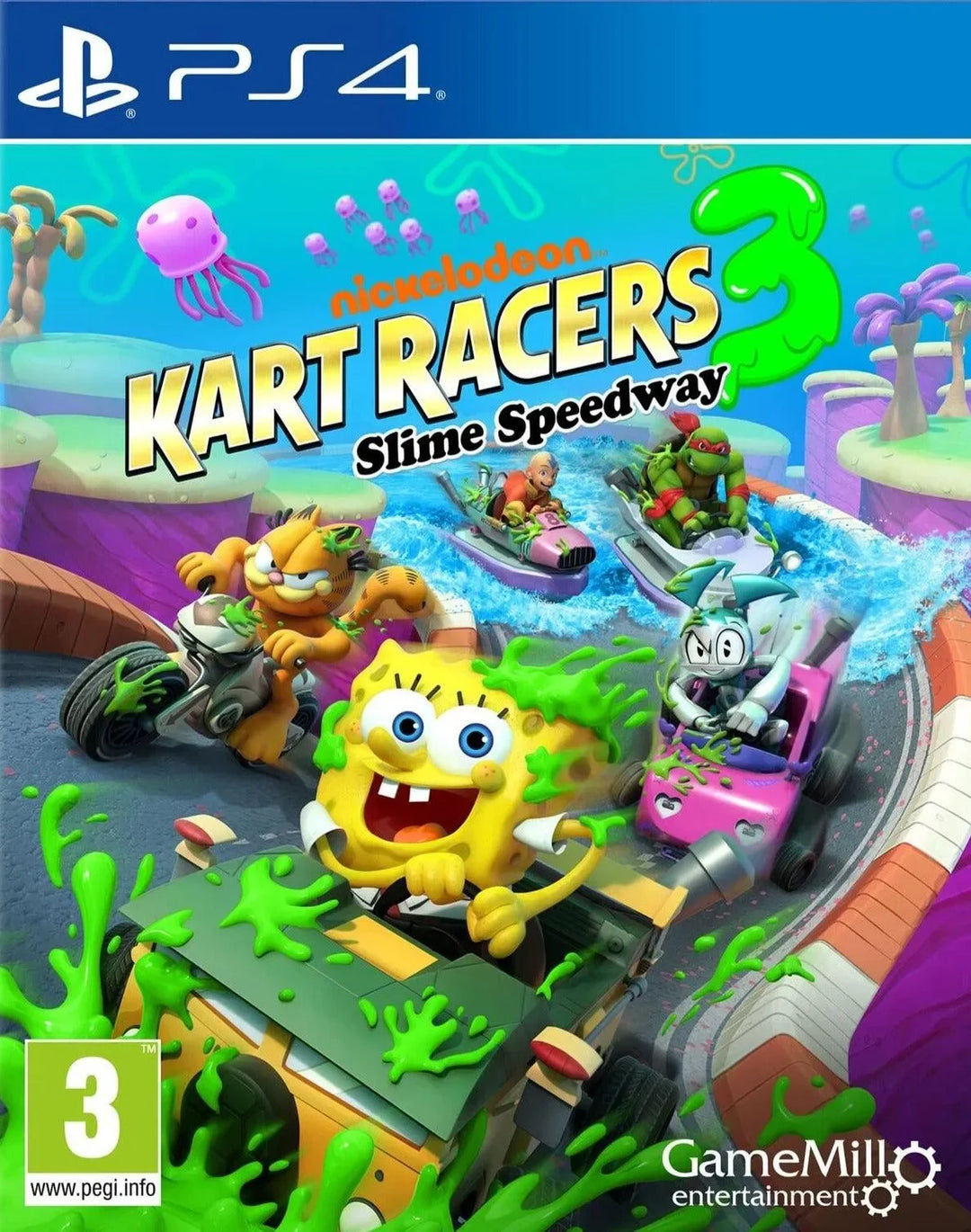 Nickelodeon Kart Racers 3: Slime Speedway / PS4 /  Playstation 4 - GD Games
