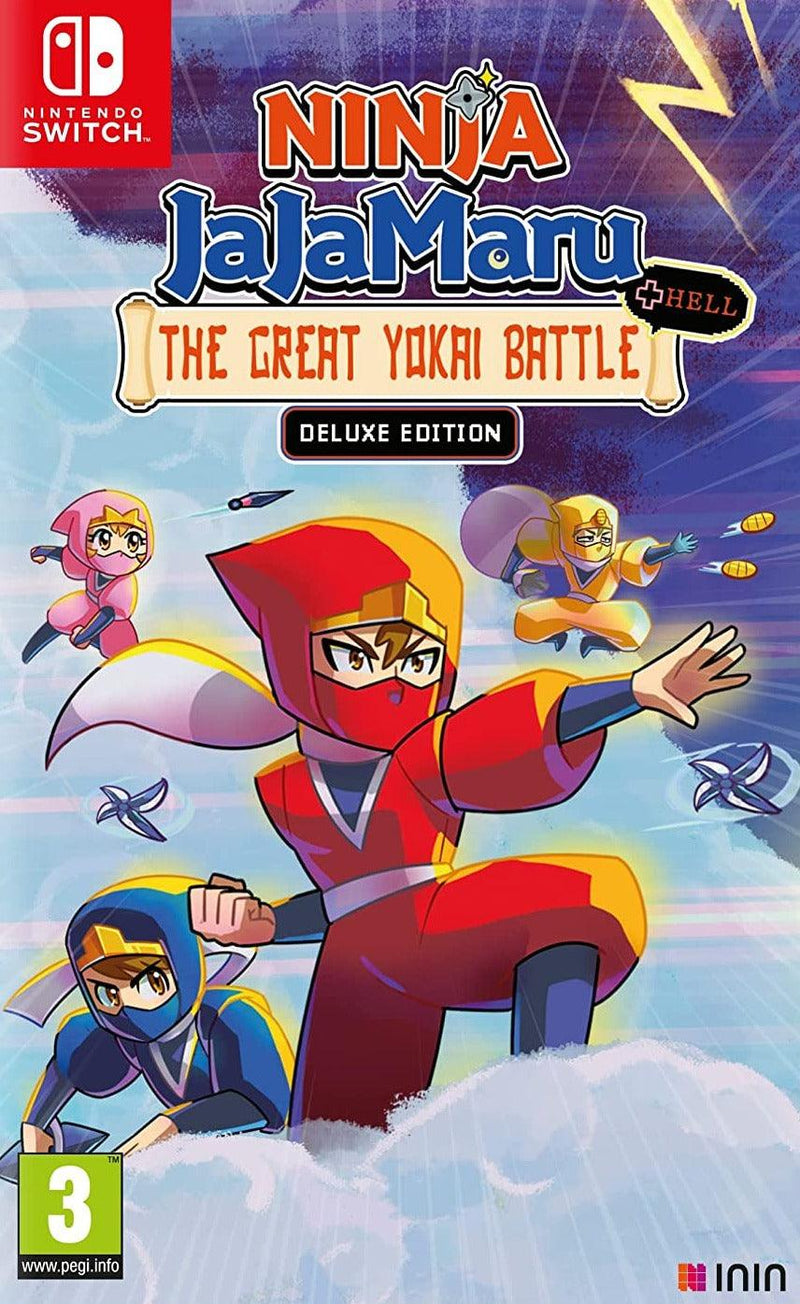 Ninja JaJaMaru: The Great Yokai Battle + Hell Deluxe Edition - Nintendo Switch - GD Games 