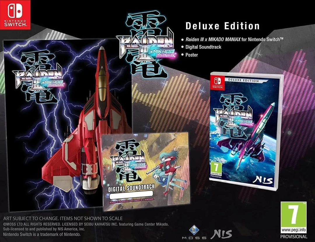NSW Raiden III x Mikado Maniax / Deluxe Edition - Nintendo Switch - GD Games