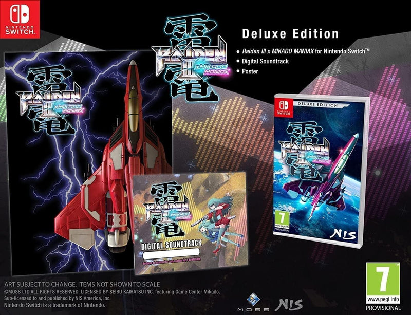 NSW Raiden III x Mikado Maniax / Deluxe Edition - Nintendo Switch - GD Games 