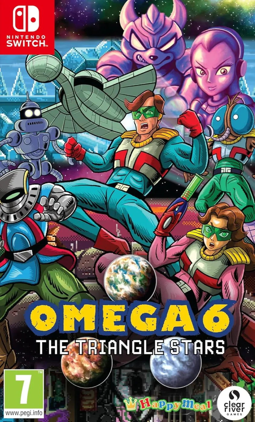 Omega 6: The Triangle Stars - Nintendo Switch - GD Games 