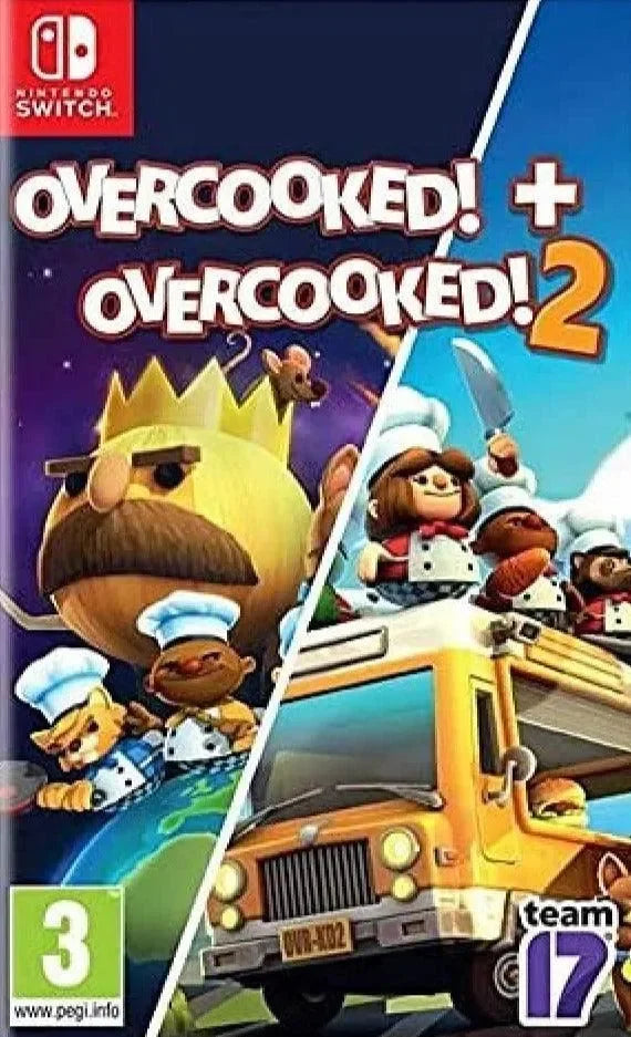 Overcooked 1 + 2 - Nintendo Switch - GD Games
