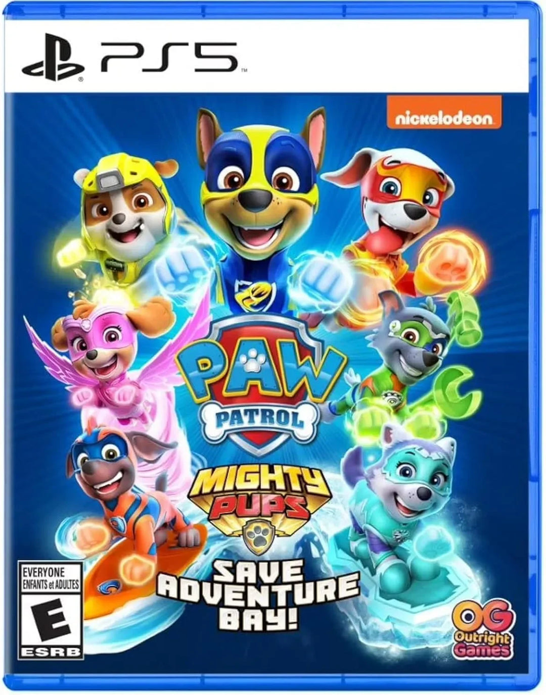 Paw Patrol Mighty Pups Save Adventure Bay  / PS5 / Playstation 5 - GD Games