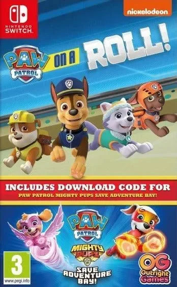PAW Patrol: On a Roll! + Mighty Pups - Nintendo Switch - GD Games