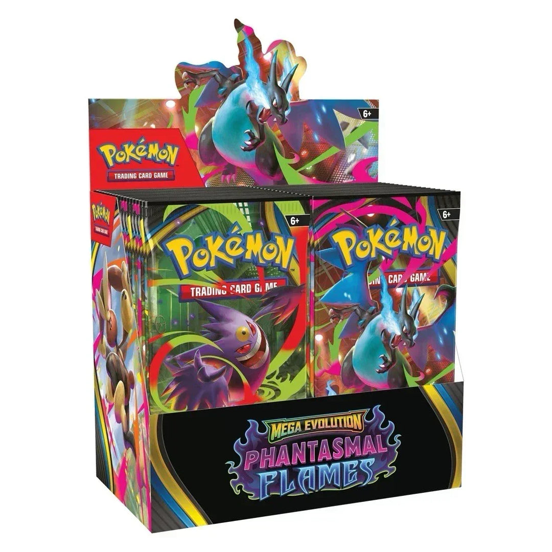 Phantasmal Flames Booster Box - Pokemon TCG - GD Games