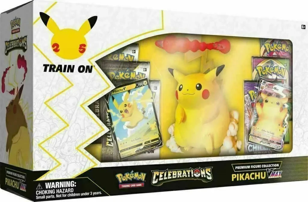 Pikachu VMAX Premium Figure Collection - Pokemon TCG Celebrations - GD Games