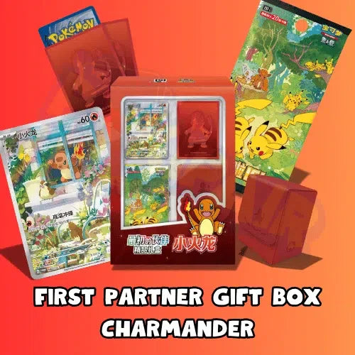 Pokemon 151 / First Partner Gift Box / Charmander - Simplified Chinese Pokemon TCG - GD Games 