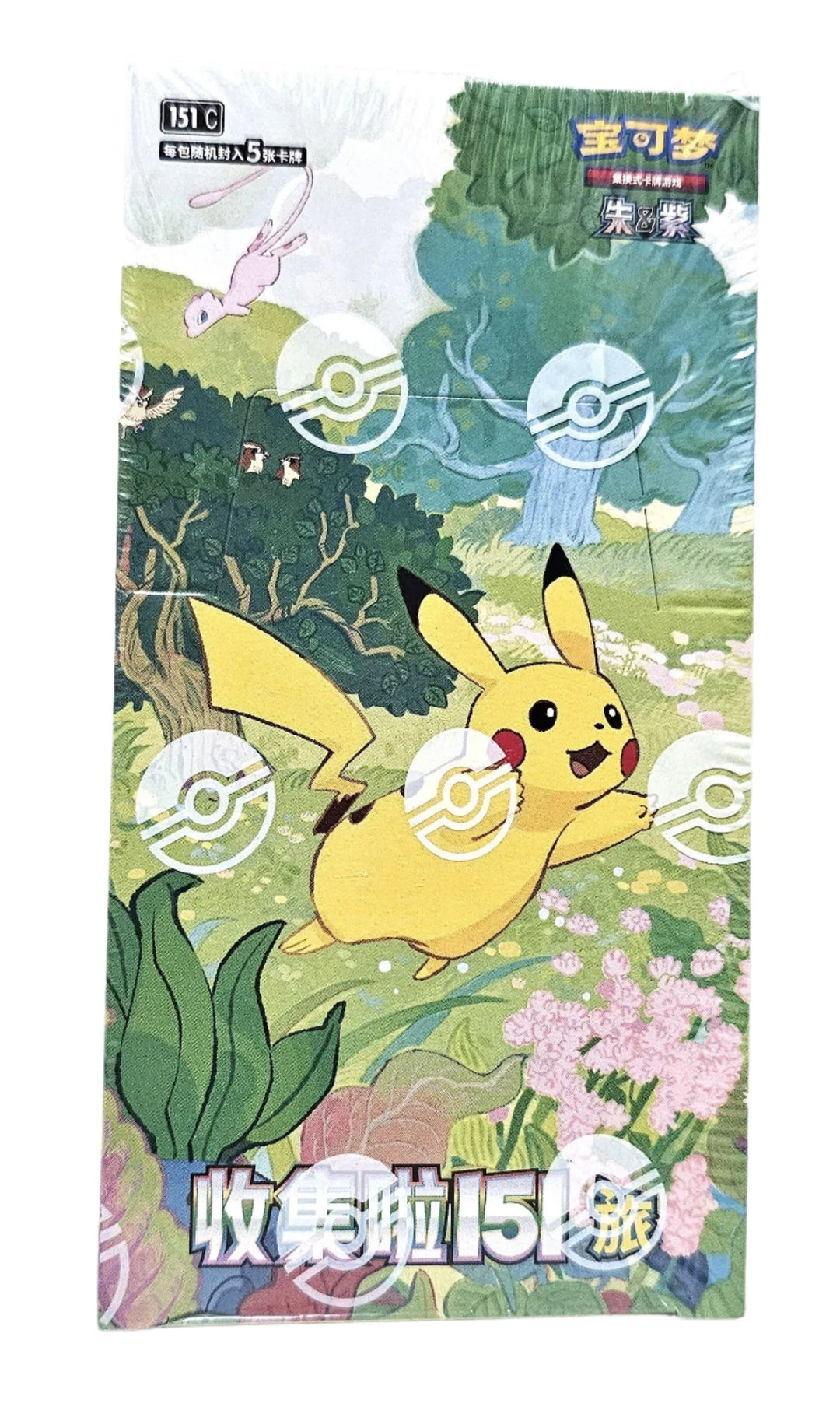 Pokemon Collect 151 Journey Slim Booster Box - Simplified Chinese Pokemon TCG - GD Games 