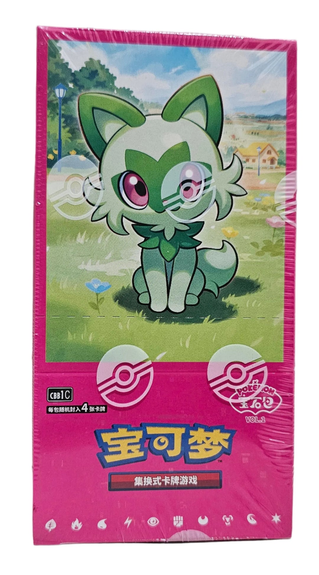 Pokemon Gem Pack Volume 1 Booster Box - Simplified Chinese Pokemon TCG - GD Games 