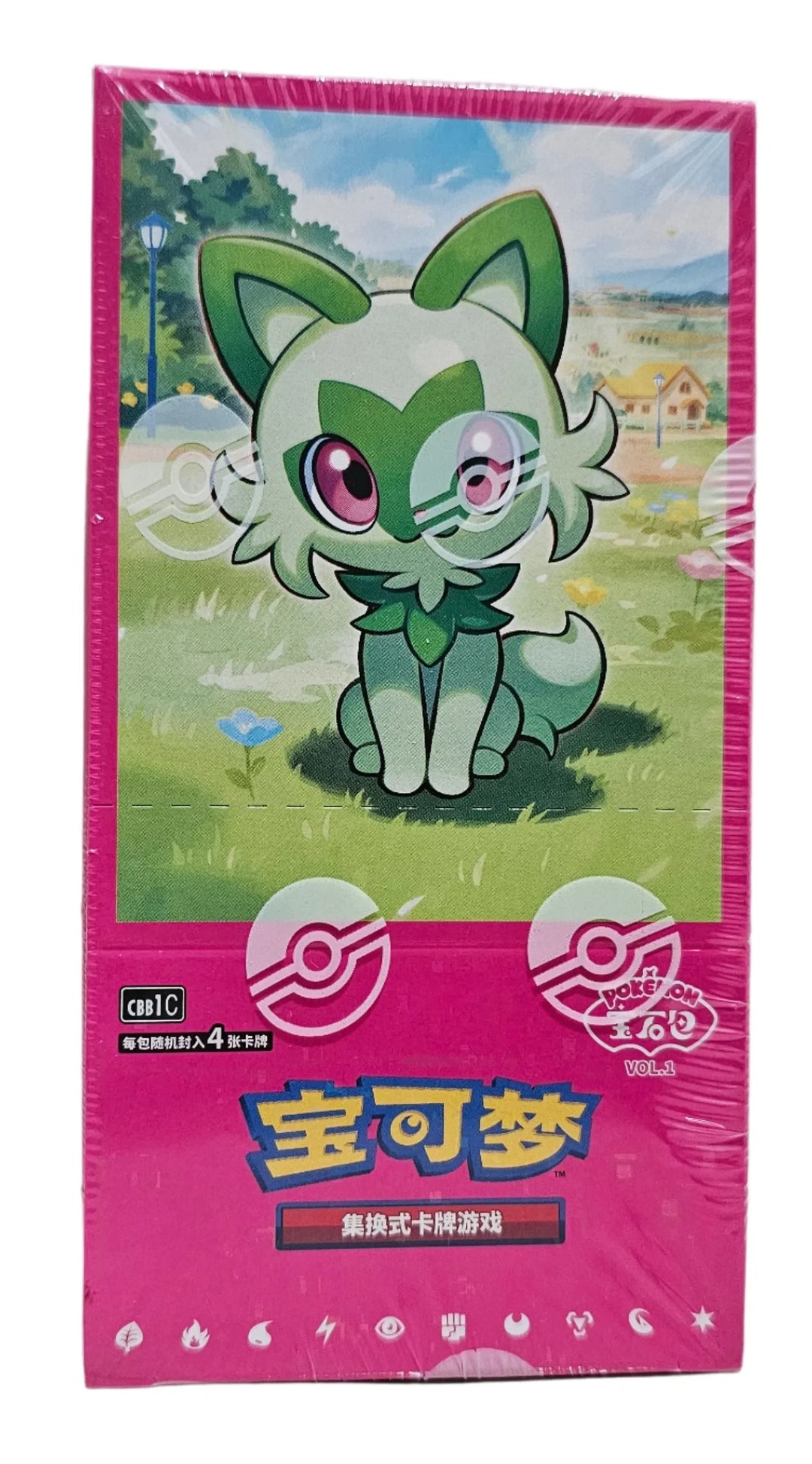 Pokemon Gem Pack Volume 1 Booster Box  - Simplified Chinese Pokemon TCG - GD Games