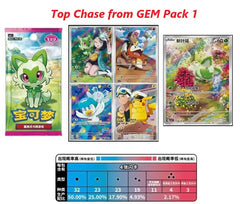 Pokemon Gem Pack Volume 1 Booster Box  - Simplified Chinese Pokemon TCG - GD Games