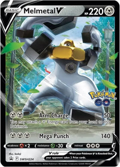 Pokemon Go Mewtwo V and Melmetal V Battle Deck - Pokemon TCG - GD Games