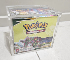Premium Clear Magnetic Acrylic Case for Booster Box - Pokemon TCG - GD Games 