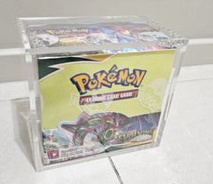 Premium Clear Magnetic Acrylic Case for Booster Box - Pokemon TCG - GD Games