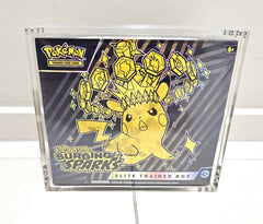 Premium Clear Magnetic Acrylic Case for Elite Trainer Box - Pokemon TCG - GD Games 
