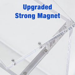 Premium Clear Magnetic Acrylic Case for ENGLISH Booster Box - One Piece TCG - GD Games 