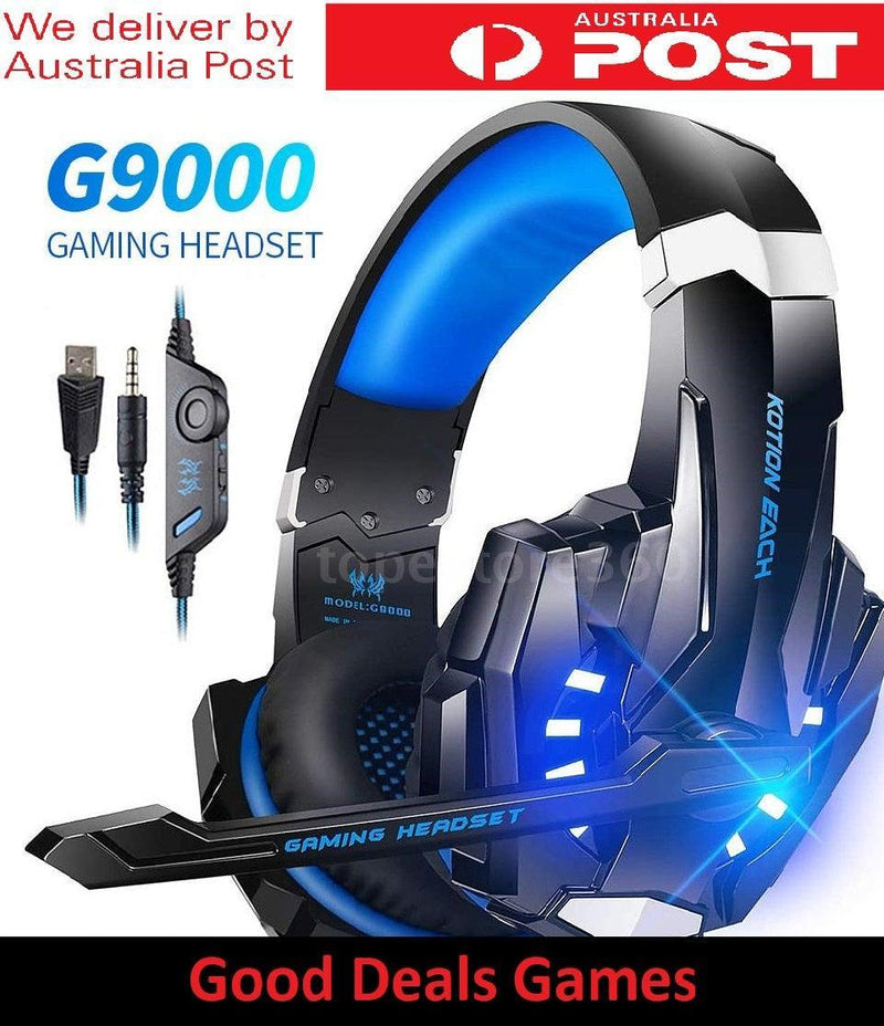 Premium Gaming Headset - Playstation 4 / Xbox One / Nintendo Switch / PC - GD Games 