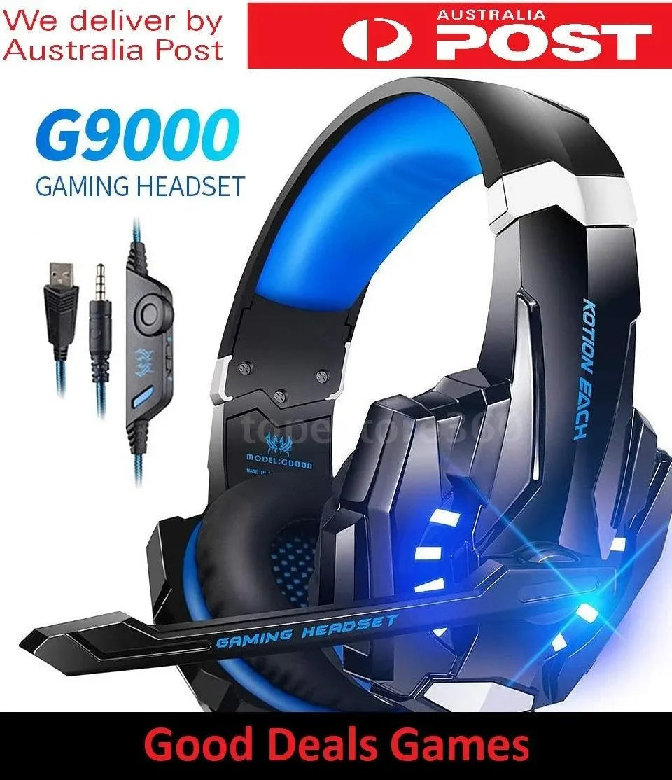 Premium Gaming Headset - Playstation 4 / Xbox One / Nintendo Switch / PC - GD Games