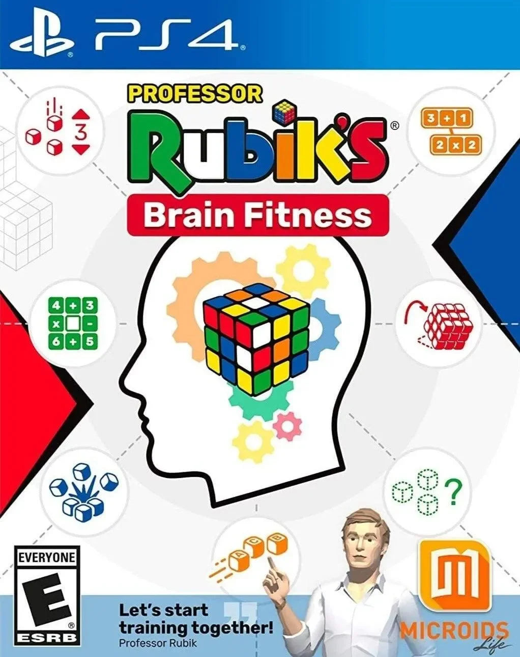 Professor Rubiks Brain Fitness - Playstation 4 - GD Games