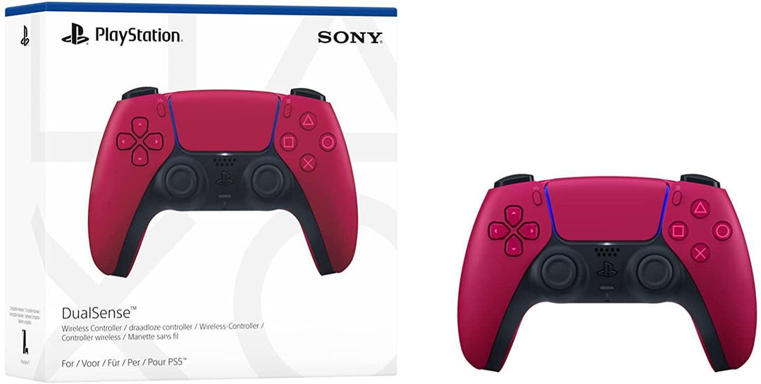 PS5 Playstation 5 DualSense Wireless Controller - Cosmic Red - GD Games 