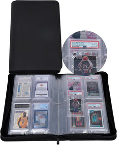 PSA Graded Card Folder Binder Album (2 x 2 pocket) Crystal Clear -  Pokemon TCG - GD Games