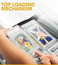 PSA Graded Card Folder Binder Album (fits 60 slabs) Crystal Clear - Pokemon TCG - GD Games 