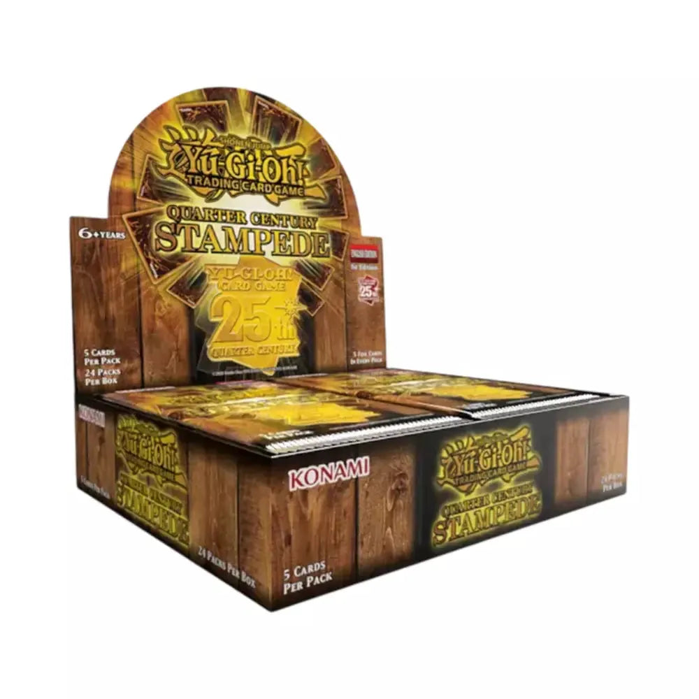 Quarter Century Stampede Booster Box - Yugioh TCG - GD Games 