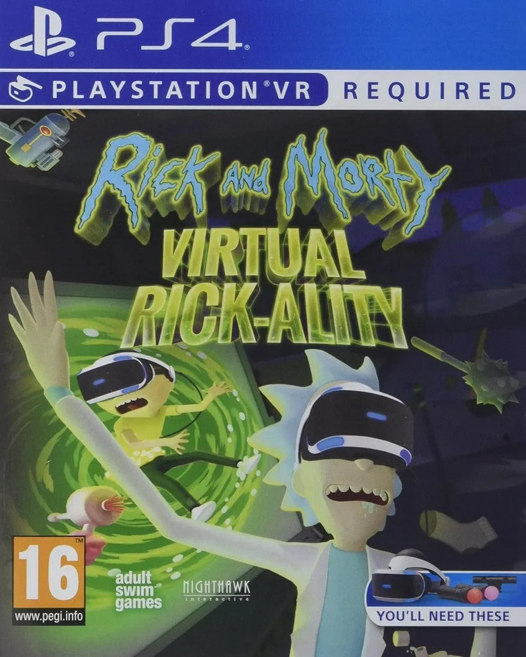 Rick and Morty: Virtual Rick-ality - Playstation 4 / VR - GD Games