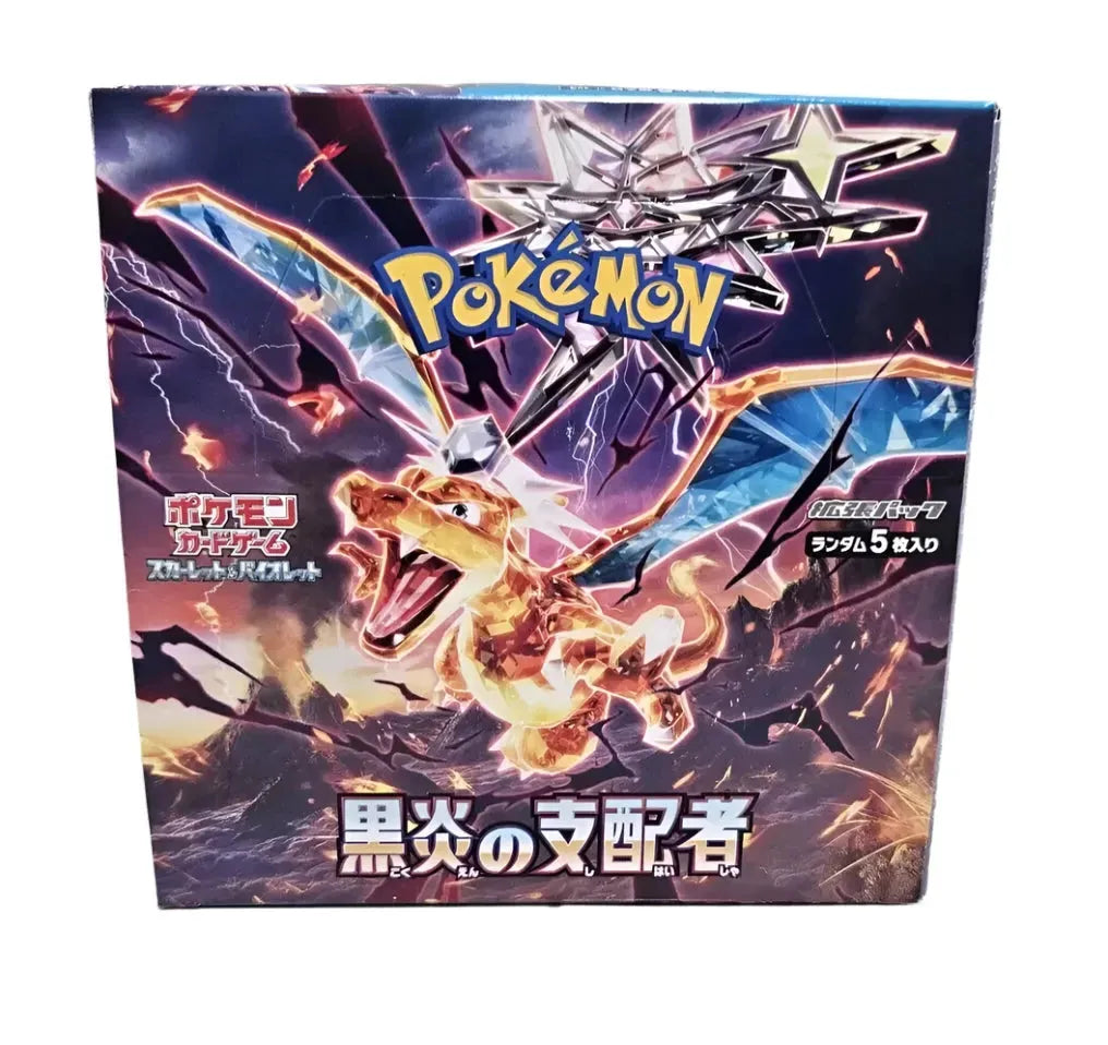 Ruler of the Black Flame Booster Box - Japanese Pokemon TCG - GD Games 